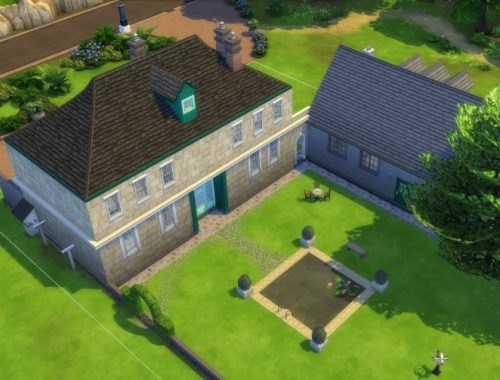 Snowhill Manor at KyriaT’s Sims 4 World