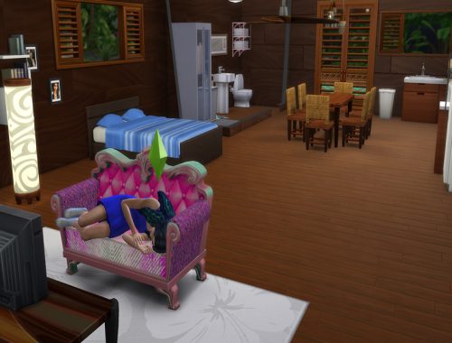 sofa bundle with neon pink