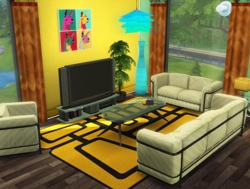 Soma 44 PancakeKek Television Set by simsi45