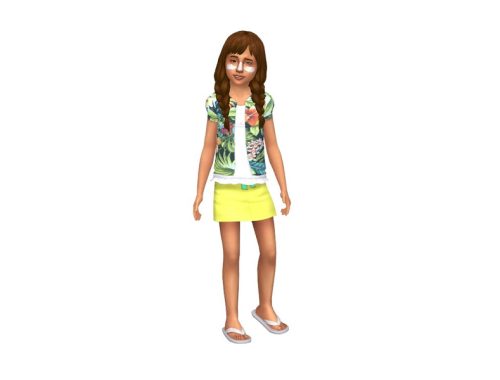 Sophie CC  |  Tropical Kids Set - Seasons needed