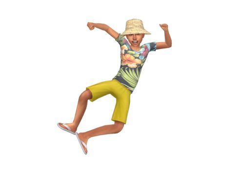 Sophie CC  |  Tropical Kids Set - Seasons needed