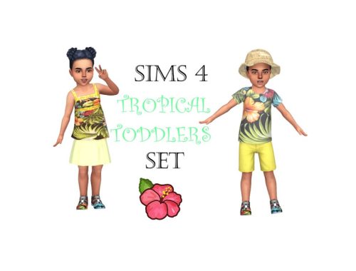 Sophie CC  |  Tropical Toddler Set - Seasons needed