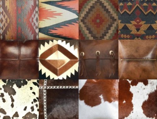 Southwestern pillows at Riekus13