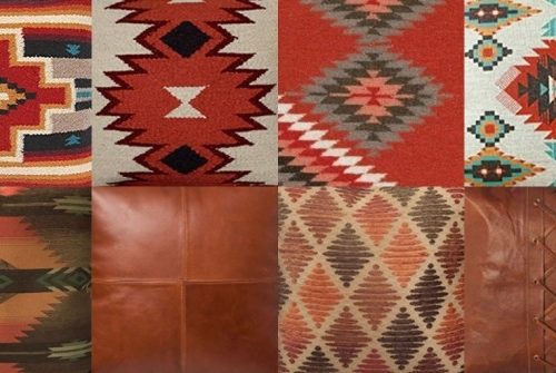 Southwestern pillows at Riekus13
