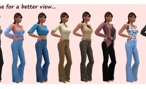 SP03 BELL BOTTOMS at Sims4Sue