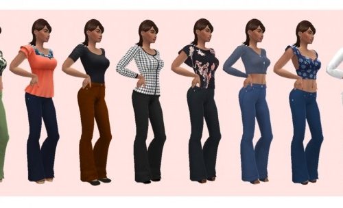SP03 BELL BOTTOMS at Sims4Sue