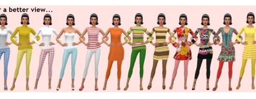 SP04 PEDAL PUSHERS leggings at Sims4Sue