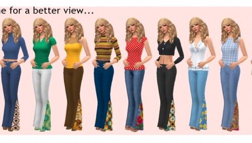 SP05 FLARED JEANS at Sims4Sue