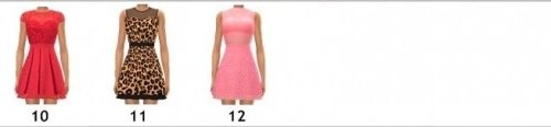 SP06 LAYERED FLARE DRESS at Sims4Sue
