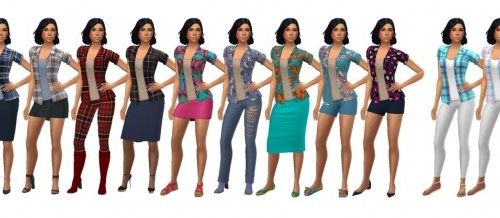 SP08 OPEN SHIRT at Sims4Sue