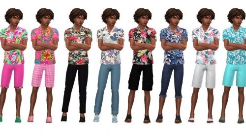 SP10 SUMMER SHIRT (M) at Sims4Sue