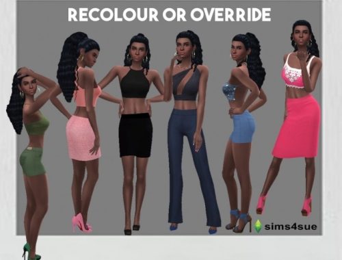 SP13 CROP TOP at Sims4Sue