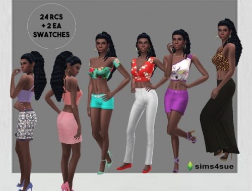 SP13 CROP TOP at Sims4Sue