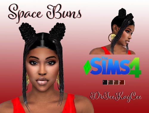 Space Buns Hair