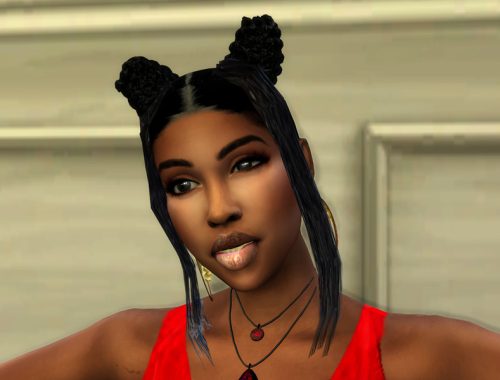 Space Buns Hair
