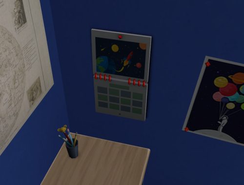 Space Calender-REQUIRES CATS AND DOGS