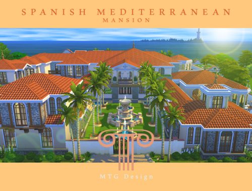 Spanish Mediterranean Mansion