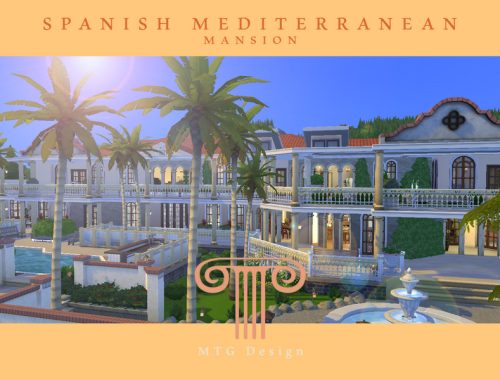 Spanish Mediterranean Mansion
