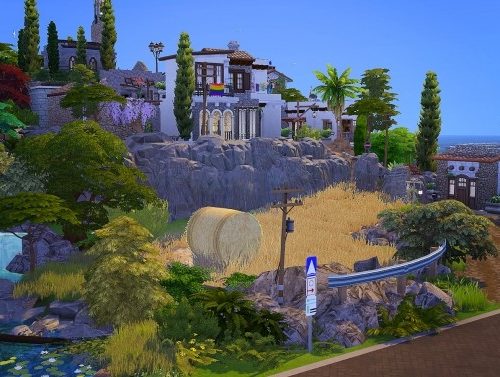 Spanish Town at Akai Sims – kaibellvert