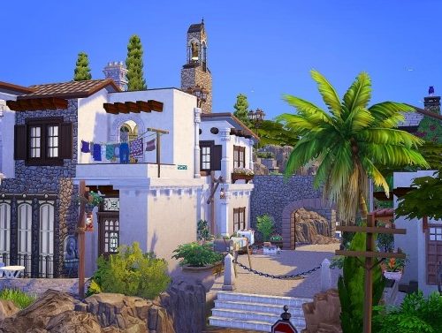Spanish Town at Akai Sims – kaibellvert