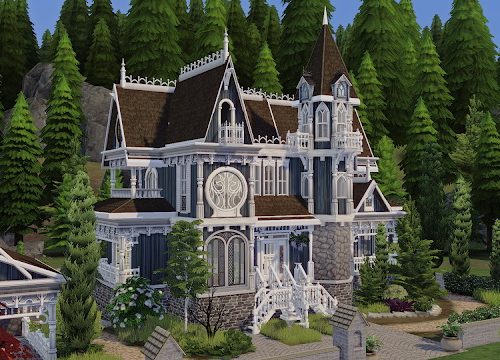 Spellcaster Family House at Akai Sims – kaibellvert