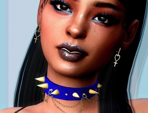 Spiked choker at EvellSims
