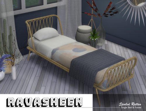 Spoiled Rattan Bed