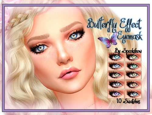 [Spookshow] Butterfly Effect Eyemask