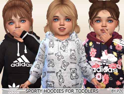 Sporty Hoodies For Toddlers