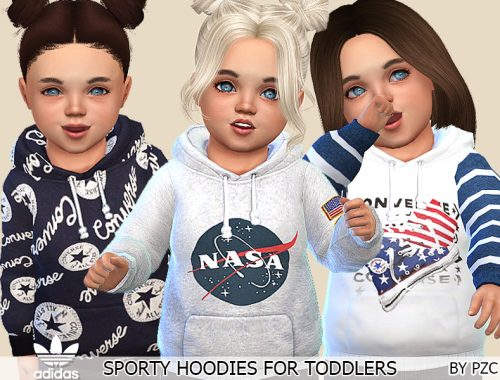 Sporty Hoodies For Toddlers