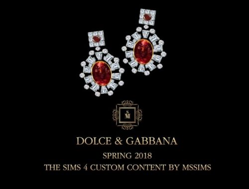 SPRING 2018 crown and earrings at MSSIMS