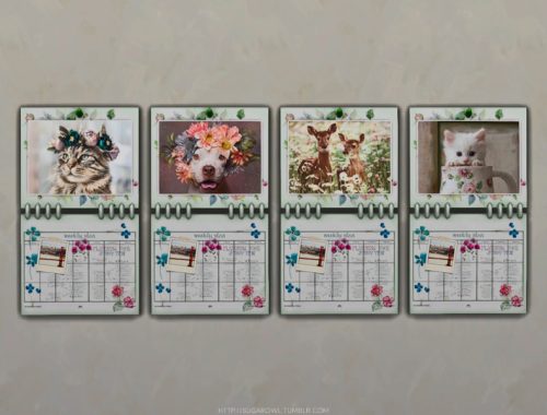 Spring calendar | Pets needed