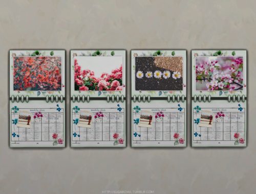 Spring calendar | Pets needed