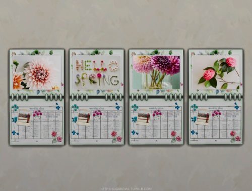Spring calendar | Pets needed