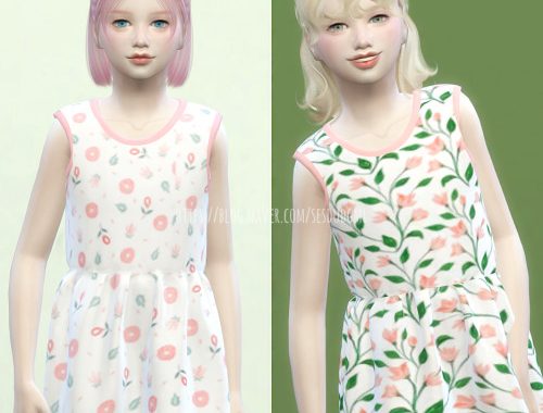 Spring CF Dress at Ahri Sim4