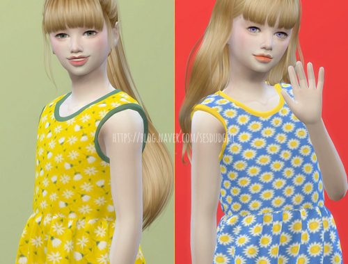 Spring CF Dress at Ahri Sim4