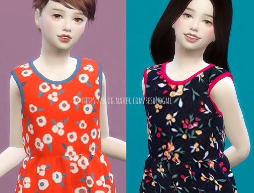 Spring CF Dress at Ahri Sim4