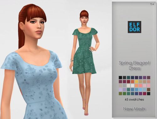 Spring Elegant Dress