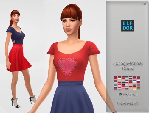 Spring Marine Dress