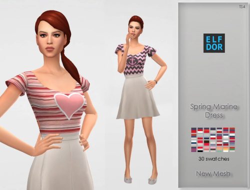 Spring Marine Dress