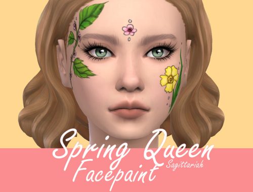 Spring Queen Facepaint