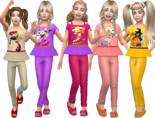 Spring set for girls