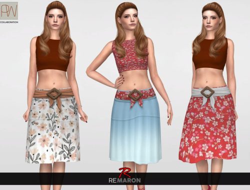 Spring Skirt 01 for Women