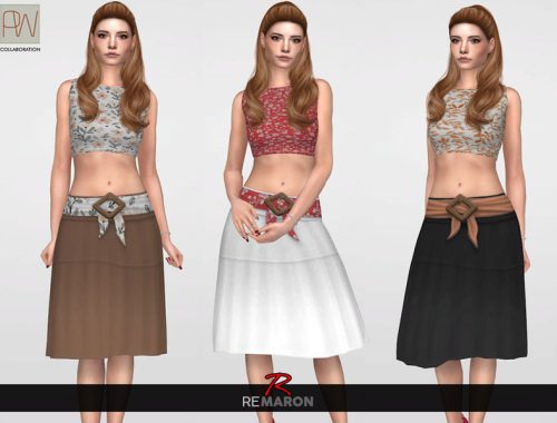 Spring Skirt 01 for Women