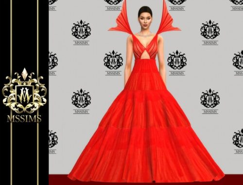 SPRING SUMMER 2019 GOWN at MSSIMS
