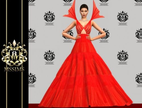SPRING SUMMER 2019 GOWN at MSSIMS