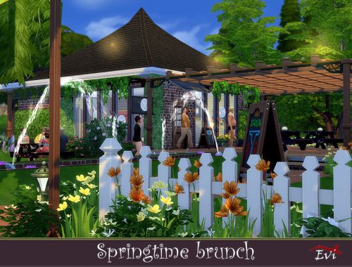 Spring time brunch