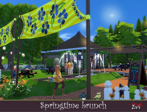 Spring time brunch