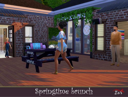 Spring time brunch