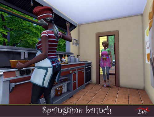 Spring time brunch